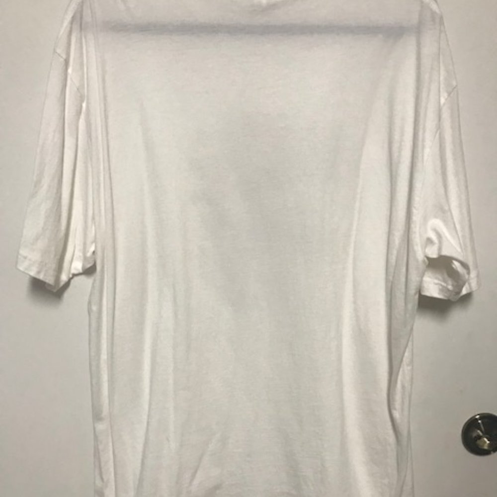 WOMENS 100% COTTON WHITE UNICORN TUNIC BY NEXT LEVEL APPAREL - Picture 3 of 4